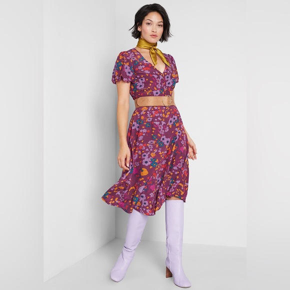 ModCloth The Sweetest Occasion Midi Dress size M - Picture 3 of 5